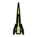Lancer hull, top-down