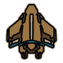 Warden hull, top-down